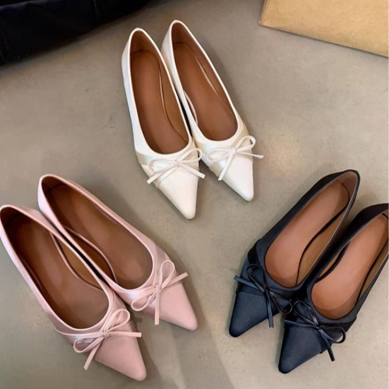 Espadrille Slip On - Yazlık Yeni Stil Şifon Moda Tatlı