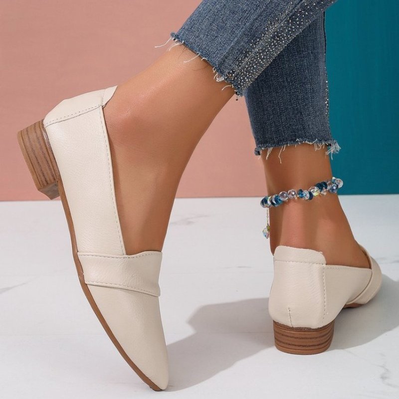 Kadınlar İçin Düz Renk, Sivri  - Casual Sandal Leather incelemesi ve fiyatı