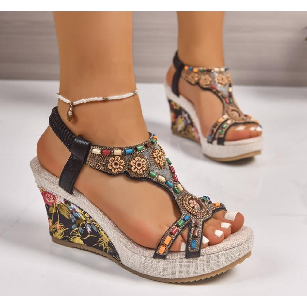 Kadın Deri Yaz Modası Dolgu To - Casual Sandal Leather incelemesi ve fiyatı