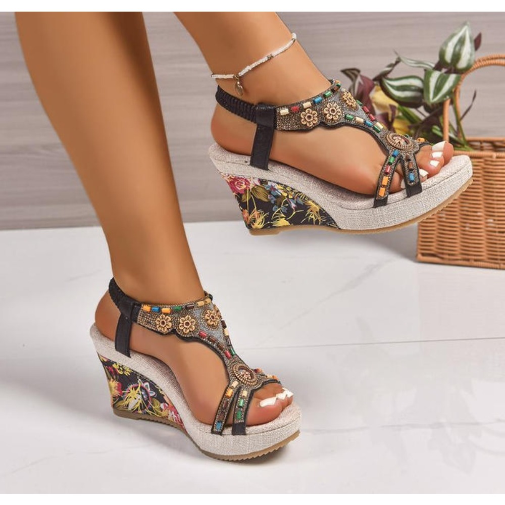 Kadın Deri Yaz Modası Dolgu To - Casual Sandal Leather incelemesi ve fiyatı