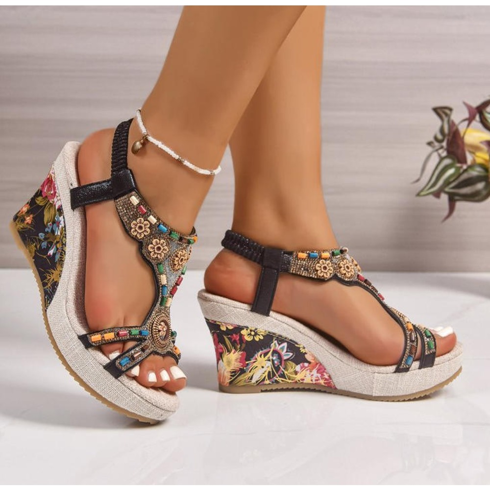 Kadın Deri Yaz Modası Dolgu To - Casual Sandal Leather incelemesi ve fiyatı