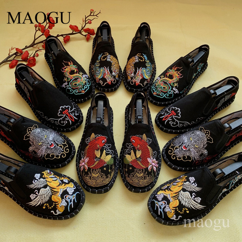 Unisex Çin Tarzı Nakışlı Slip- - Espadrille Slip On incelemesi ve fiyatı