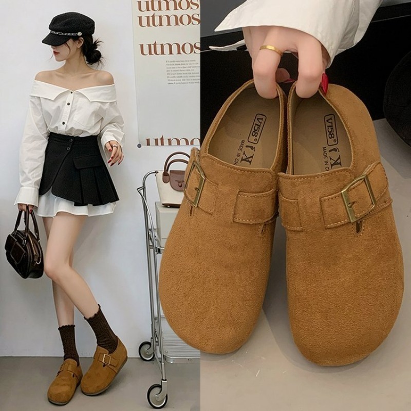 Kadın Süet Kapalı Topuklu Birk - Espadrille Slip On incelemesi ve fiyatı