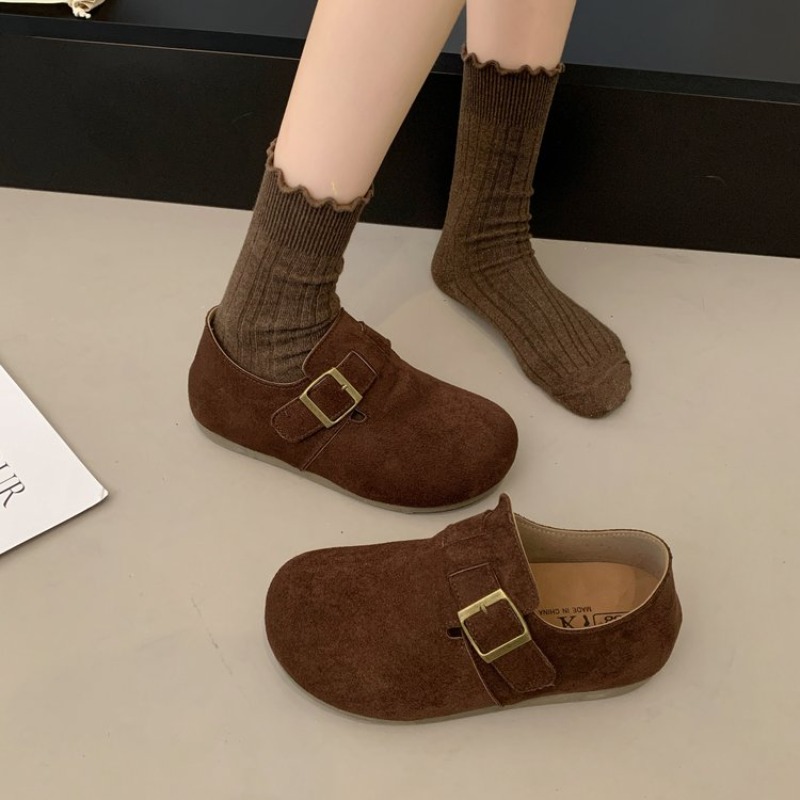 Kadın Süet Kapalı Topuklu Birk - Espadrille Slip On incelemesi ve fiyatı