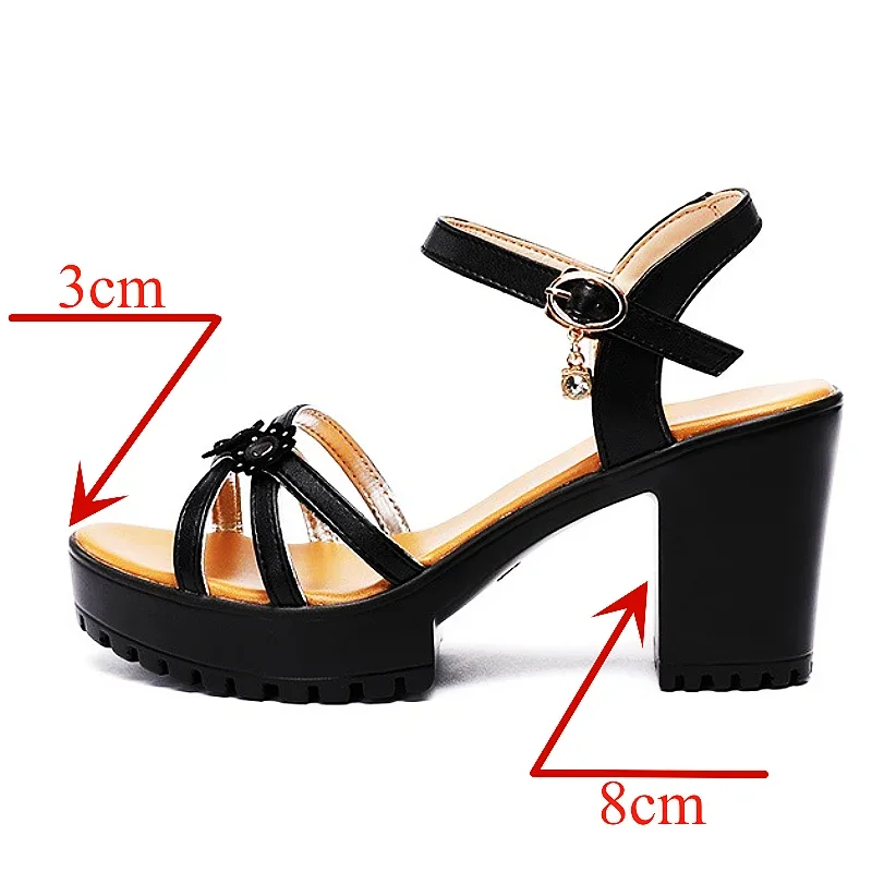 8cm Küçük Beden 32-43 Zarif Çi - Casual Sandal Leather incelemesi ve fiyatı